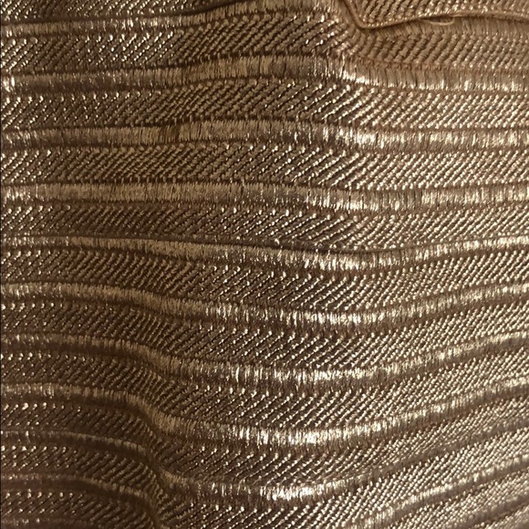 Gold cocktail skirt for holidays - Picture 3 of 6